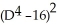 Find the general solution of the differential equation   y= 0, where D stands for the differential operator   .<div style=padding-top: 35px> 
