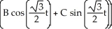 <strong>Find the general solution of the differential equation   - 2y = 0.</strong> A) y = A expt   + exp     B) y = A expt   + exp     C) y = A exp(t) + exp     D) y = A expt   + exp     E) y = A expt   + exp     <div style=padding-top: 35px> 