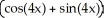 <strong>Find the general solution of the differential equation   + 4y = 0.</strong> A) y = cos(2x) + sin(2x) B) y = cos(-2x) + sin(-2x) C) y =     D) y =     E) y =     <div style=padding-top: 35px> 