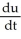 (i) x = u ...... (1) Differentiating both sides of (1) with respect to t we obtain    =   . Now   = v ; hence   = v ........... (2) Next   = v ...... (3)    