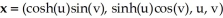 <strong>Find the 2-volume of the 2-manifold in given parametrically by for 0 \le u \le 1, 0 \le v \le \pi .</strong> A) sinh(2) B) sinh(2) + \pi C) \pi (1) D) 0 E)