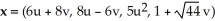 Find d (x), where M is the 2-manifold in given parametrically by for 0 ≤ u ≤ 1, 0 ≤ v ≤ 1.