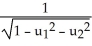 <strong>Let x = ( , , ) = ( , , ), J(u) = . Find det( J(u)).</strong> A) B) 1 C) d d D) d d E) d d