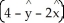 <strong>Let C be a non-self-intersecting closed curve in the xy-plane oriented counterclockwise and bounding a region R having area A and centroid . In terms of these quantities, evaluate the line integral .</strong> A) A B) A C) A D) A E) -A