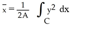 <strong>Use Green's theorem in the plane to find the x-coordinate of the centroid of a regular plane region R (with areaA) enclosed by a positively oriented, piecewise smooth, simple closed curve C .</strong> A) B) C) D) E)