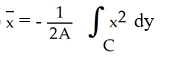 <strong>Use Green's theorem in the plane to find the x-coordinate of the centroid of a regular plane region R (with areaA) enclosed by a positively oriented, piecewise smooth, simple closed curve C .</strong> A) B) C) D) E)