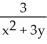 <strong>Find the gradient vector field of f(x, y) = ln ( + 3y).</strong> A) i + j B) i + j C) i + j D) i + j E) i + j