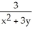 <strong>Find the gradient vector field of f(x, y) = ln ( + 3y).</strong> A) i + j B) i + j C) i + j D) i + j E) i + j