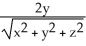 <strong>Find the gradient vector field f(x,y) of f(x, y) = .</strong> A) - i - j - k B) i + j + k C) i + j + k D) i + j + k E) - i - j - k