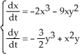 <strong>Let V(x , y) = A + B , where A and B are constant real numbers, be a Liapunov function in a domain D (containing the fixed point at the origin) for the autonomous non-linear system .Find A and B if the derivative of V along the trajectories of the system is equal to - .Is the origin stable, asymptotically stable, or unstable?</strong> A) A = 2, B = -3; asymptotically stable B) A = -2, B = -3; unstable C) A =2, B = 3; unstable D) A = -2, B = 3; stable E) A = 2, B = 3; asymptotically stable