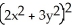 <strong>Let V(x , y) = A + B , where A and B are constant real numbers, be a Liapunov function in a domain D (containing the fixed point at the origin) for the autonomous non-linear system .Find A and B if the derivative of V along the trajectories of the system is equal to - .Is the origin stable, asymptotically stable, or unstable?</strong> A) A = 2, B = -3; asymptotically stable B) A = -2, B = -3; unstable C) A =2, B = 3; unstable D) A = -2, B = 3; stable E) A = 2, B = 3; asymptotically stable