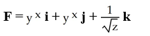 <strong>An equipotential surface of a conservative vector field F is given by + ln( ) = 12 for y, z > 0.Find F.</strong> A) B) C) D) E)