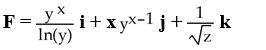 <strong>An equipotential surface of a conservative vector field F is given by + ln( ) = 12 for y, z > 0.Find F.</strong> A) B) C) D) E)