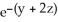 <strong>Find the equipotential surfaces of the conservative field F(x,y,z) = (i + x j + 2x k).</strong> A) x = C B) x = C C) = C D) x = C E) y = C