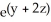 <strong>Find the equipotential surfaces of the conservative field F(x,y,z) = (i + x j + 2x k).</strong> A) x = C B) x = C C) = C D) x = C E) y = C