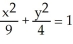 <strong>How much work is required for the force field F = y i + 2x j to move an object along the upper part of the ellipse from (3, 0) to (-3, 0)?</strong> A) 2 \pi B) 9 \pi C) -9 \pi D) -2 \pi E) 0