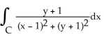 <strong>What conditions must a domain D in the xy-plane satisfy to ensure that the value of the line integral + dy should depend only on the initial and terminal points of the path C that lies in D?</strong> A) D must be simply connected and not contain the point (1, -1). B) D must be connected and not contain the point (1, -1). C) D must not contain the point (1, -1). D) D must be simply connected and must contain the point (1, -1). E) D can be any domain in the xy-plane.