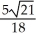 <strong>Evaluate the surface integral where S is the portion of the plane z = 2x - 4y above the region bounded by y = 0 , x = 1 and x = 3y in the xy-plane. </strong> A) B) C) D) E)