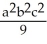 <strong>Integrate g(x, y, z) = x<sup>2</sup>y<sup>2</sup>z<sup>2</sup> over the surface of the rectangular solid cut from the first octant by the planes x = a, y = b, and z = c.</strong> A) (ab + ac + bc) B) (ab + ac + bc) C) (ab + ac + bc) D) (ab + ac + bc) E) abc(ab + ac + bc)