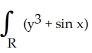 <strong>Evaluate dA, where R is the square -2 \le x \le 2, -2 \le y \le 2.</strong> A) 0 B) 2 C) \pi D) 17.68 E) 2 \pi