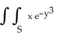 <strong>Evaluate the double integral dx dy, where S is the part of the first quadrant of the xy-plane lying above the line x = 2y.</strong> A) B) C) D) \infty (integral diverges) E) 1