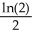 <strong>Evaluate where T is the triangle with vertices (0, 0), (1, 1), and (1, 2).</strong> A) ln(2) B) 2 ln(2) C) 2 D) \infty (integral diverges) E)