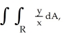 <strong>Find where R is the region in the first quadrant lying between the circles x<sup>2</sup> + y<sup>2</sup> = 1 and x<sup>2</sup> + y<sup>2</sup> = 4 and between the lines y = 0 and y = x.</strong> A) ln 2 B) ln 2 C) ln 2 D) ln 2 E) ln 2