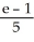 <strong>Use the transformation u = x + y, v = to evaluate the double integral of f(x, y) = over the triangular region bounded by the lines x + y = 1, x = 0, and y = 0.</strong> A) B) C) D) E)