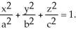 <strong>Use the transformation x = au, y = bv, z = cw (where a, b, c are positive constants) to evaluate the triple integral of z over the first-octant region bounded by the coordinate planes and the ellipsoid </strong> A) B) C) a c D) bc E) \pi ab