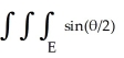 <strong>A solid S has the shape of the region E enclosed by the sphere R = 3cos( ). Evaluate dV . Note: R , , \theta are the spherical coordinates.</strong> A) 12 B) 3 \pi C) 6 D) 9 E)