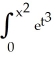 <strong>Find the derivative of the function f(x) = dt.</strong> A) 6x B) 4x C) 2x D) 2x E) 2x