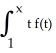 <strong>Solve the integral equation f(x) = 3 + 2 dt.</strong> A) f(x) = 2 B) f(x) = 3 C) f(x) = 2 D) f(x) = 3 E) f(x) = 3