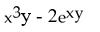 <strong>Given z = f(x, y) = y - , find .</strong> A) 3 y - B) 3 y - y C) y - x D) E)