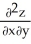 <strong>Find if z = .</strong> A) x(x - 1) B) x ln(x) C) x ln(y) D) (1 + xln(y)) E) (1 + xln(x - 1))