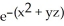 <strong>Find if w = .</strong> A) 2x(1 - yz) B) 2x(1 + yz) C) x(1 - yz) D) 2(1 + yz) E) 2(1 - yz)