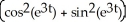 <strong>Find if z = sin(uv)cos(uv), where u = e<sup>t</sup> and y = e<sup>2t</sup>.</strong> A) 3 B) 3 C) 3 D) E)