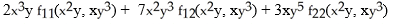 <strong>Assuming that the function f has continuous partial derivatives of orders 1 and 2, calculate and simplify f( y, x ).</strong> A) B) C) D) E)