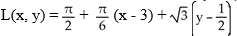 <strong>Find the linearization L(x,y) of f(x,y) = x (y) about the point .</strong> A) B) C) D) E)
