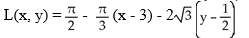 <strong>Find the linearization L(x,y) of f(x,y) = x (y) about the point .</strong> A) B) C) D) E)