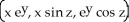 <strong>Use the Jacobian matrix for the transformation f(x, y, z) = to find an approximate value for f(1.98, 0.03, -0.01).</strong> A) (2.00, -0.02, 0.03) B) (2.04, -0.02, 0.03) C) (2.02, 0.02, 0.97) D) (1.98, 0.02, -0.03) E) (2, 0, 0)