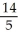<strong>At the point (1, 2) the function f(x, y) has a directional derivative of 2 in the direction toward (2, 2) and a directional derivative of -2 in the direction toward (1, 1). Find the directional derivative of f at (1, 2) in the direction toward the point (4, 6).</strong> A) - B) - C) D) E) 4