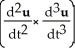 <strong>Assuming u(t) has continuous derivatives of all required orders, simplify the expression . </strong> A) . + u(t) . B) . C) u(t) . D) 0 E) . + u(t) .