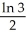 <strong>Find the arc length of the arc r = (ln (cos \theta ) ) i + \theta j, - \le \theta \le 0.</strong> A) units B) ln (2 + ) units C) 2 units D) units E) units