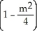 <strong>Parametrize the curve of intersection of the cylinder y = 1 - and the plane z = - x using as parameter the slope m = of the curve of intersection of the cylinder with the xy-plane.</strong> A) x = - i + j + m k B) x = - m i + j + m k C) x = - i + j + k D) x = - i + j - k E) x = i + j - k