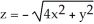 <strong>A parametric representation of the curve of intersection of the two surfaces 4x<sup>2</sup> + y<sup>2</sup> + z<sup>2</sup> = 8 and is given by which of the following vector equations?</strong> A) r = 2cos(t) i + sin(t) j - 2 k, 0 \le t \le 2 \pi B) r = 2cos(t) i + sin(t) j + 2 k, 0 \le t \le 2 \pi C) r = cos(t) i + 2sin(t) j +2 k, 0 \le t \le \pi D) r = cos(t) i + 2sin(t) j - 2 k, 0 \le t \le 2 \pi E) r = 2cos(t) i + sin(t) j - 2 k, 0 \le t \le \pi