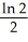 <strong>At what value of x is the radius of curvature of y = e<sup>x</sup> smallest?</strong> A) - B) C) - D) E)