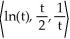 <strong>Find the Frenet frame for the curve r = .</strong> A) (t) = , (t) = , (t) = B) (t) = , (t) = , (t) = C) (t) = , (t) = , (t) = D) (t) = , (t) = , (t) = E) (t) = , (t) = , (t) =