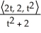 <strong>Find the Frenet frame for the curve r = .</strong> A) (t) = , (t) = , (t) = B) (t) = , (t) = , (t) = C) (t) = , (t) = , (t) = D) (t) = , (t) = , (t) = E) (t) = , (t) = , (t) =