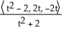 <strong>Find the Frenet frame for the curve r = .</strong> A) (t) = , (t) = , (t) = B) (t) = , (t) = , (t) = C) (t) = , (t) = , (t) = D) (t) = , (t) = , (t) = E) (t) = , (t) = , (t) =