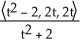 <strong>Find the Frenet frame for the curve r = .</strong> A) (t) = , (t) = , (t) = B) (t) = , (t) = , (t) = C) (t) = , (t) = , (t) = D) (t) = , (t) = , (t) = E) (t) = , (t) = , (t) =